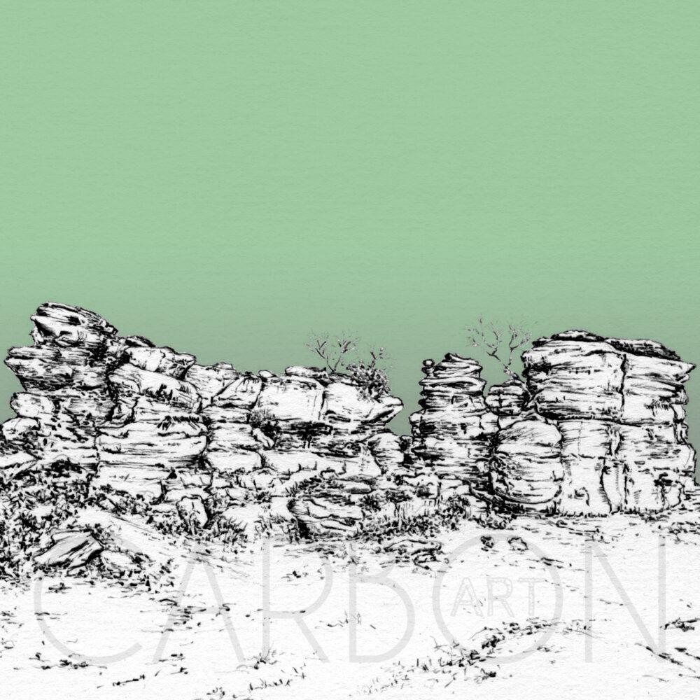 Brimham Rocks by Ceri Wood